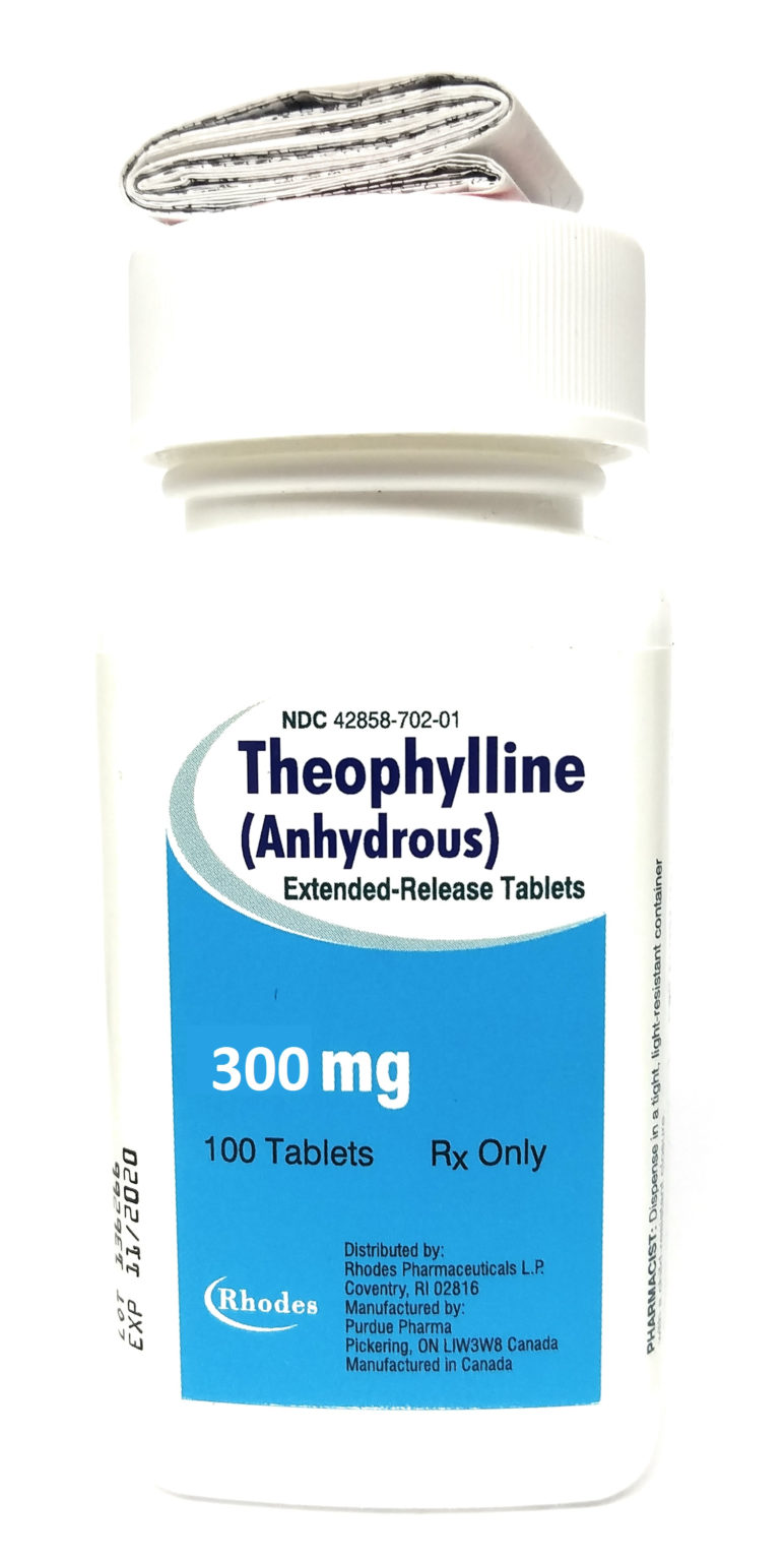 Vet Approved Rx Theophylline ER[Extended Release] 300mg Tablets 100