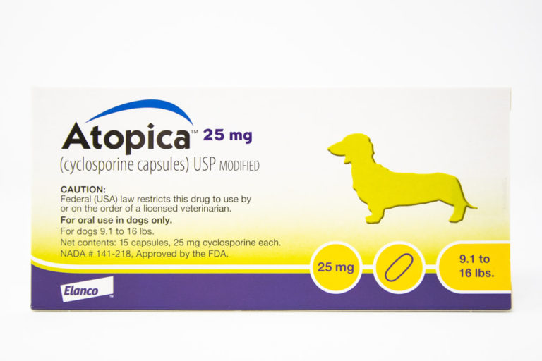 Vet Approved Rx Atopica 25mg 15 Pack for Pets
