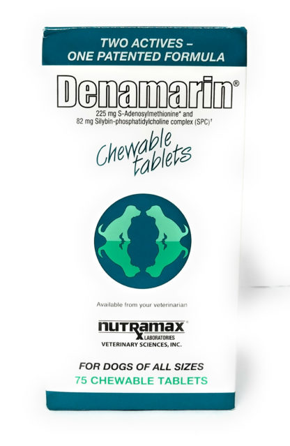 Vet Approved Rx Denamarin Chewable Tablets for Dogs of All Sizes 75 cnt