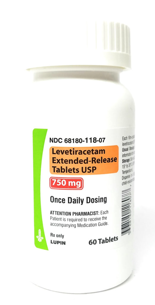 Vet Approved Rx Levetiracetam Extended Release 750mg 60 Count Bottle