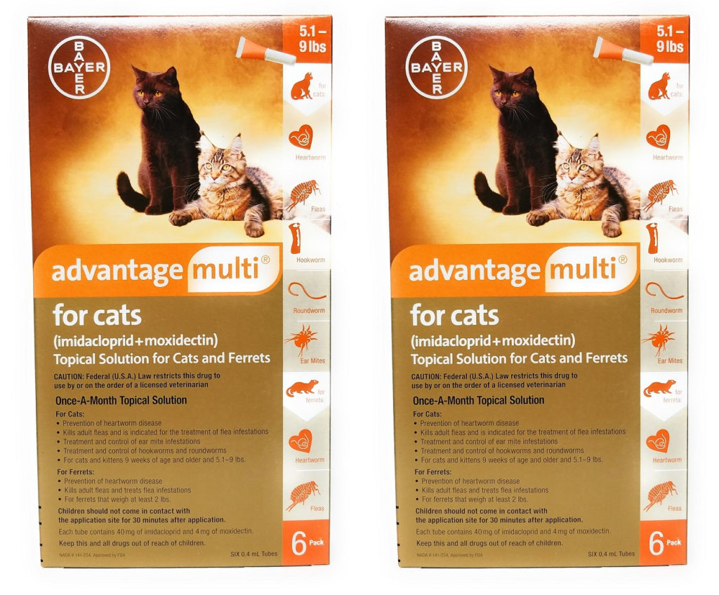 Vet Approved Rx Advantage Multi Cat 59 lbs 12 doses