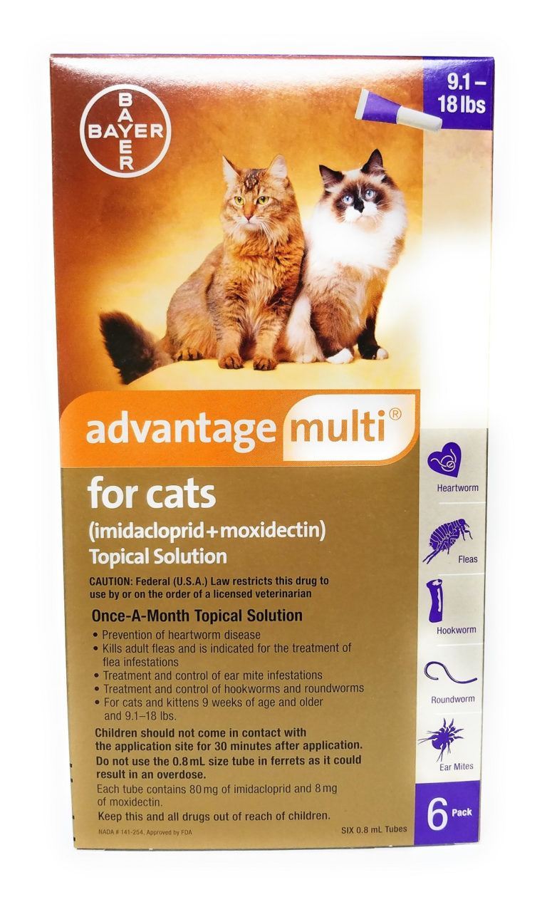 Vet Approved Rx Advantage Multi Cat 9 1 18 Lbs 6 Doses