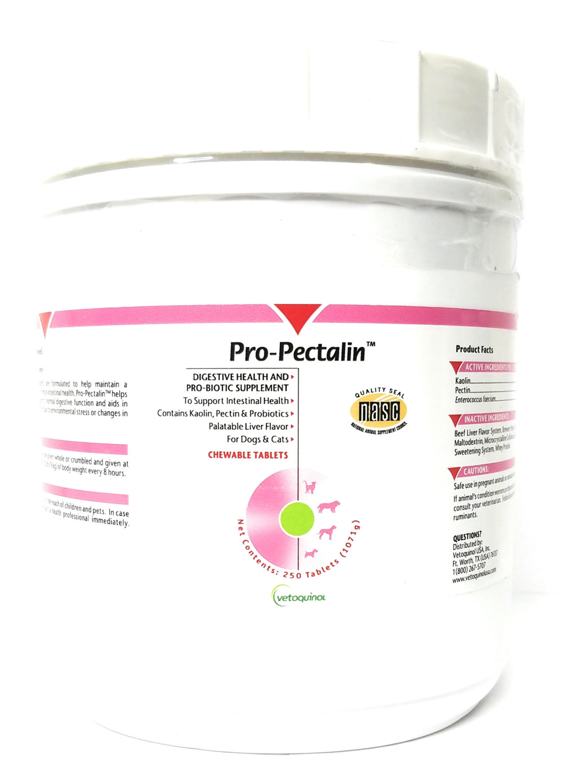 Vet Approved Rx Pro Pectalin AntiDiarrheal 250 Tablets for Pets