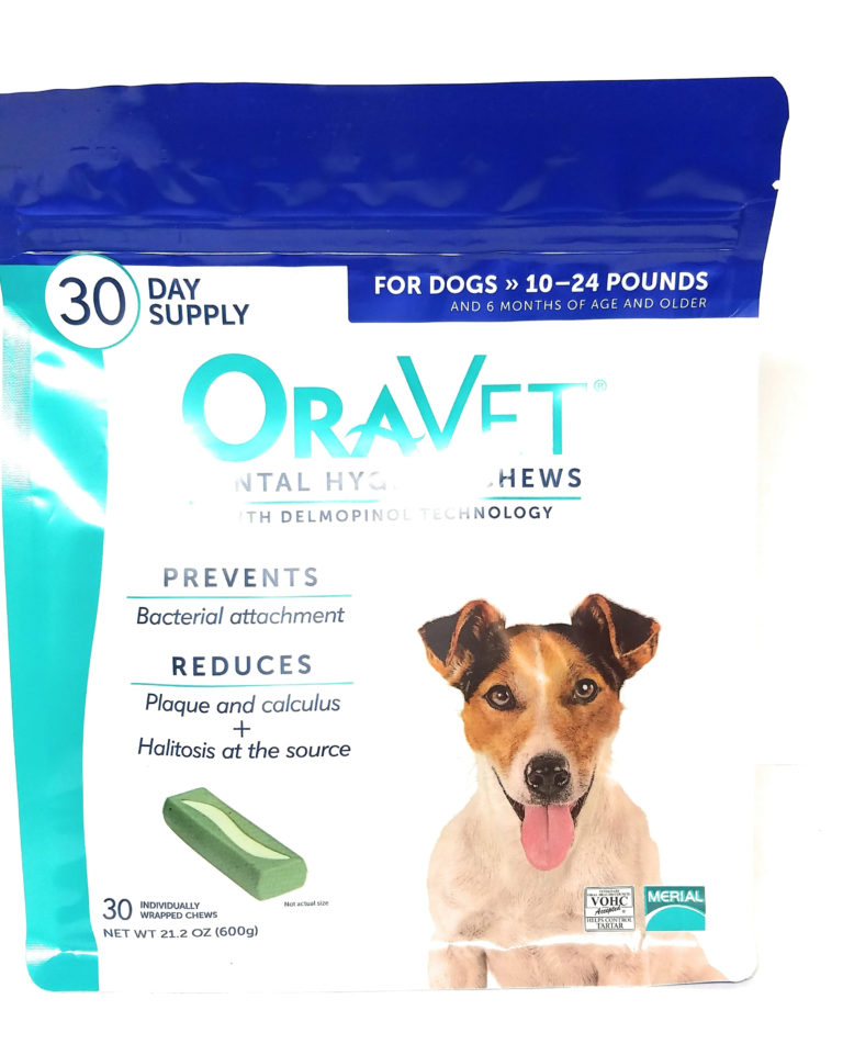 Vet Approved Rx Oravet Dental Chews Small 1024 lbs 30 Count for Pets