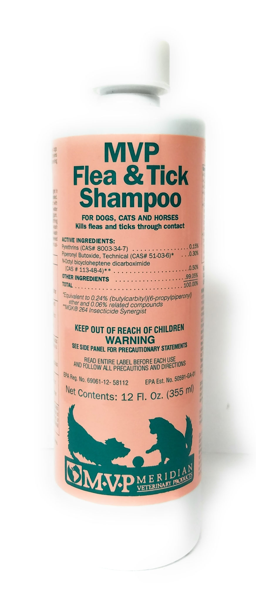 Vet Approved Rx MVP Flea & Tick Shampoo 1 Gallon for Pets