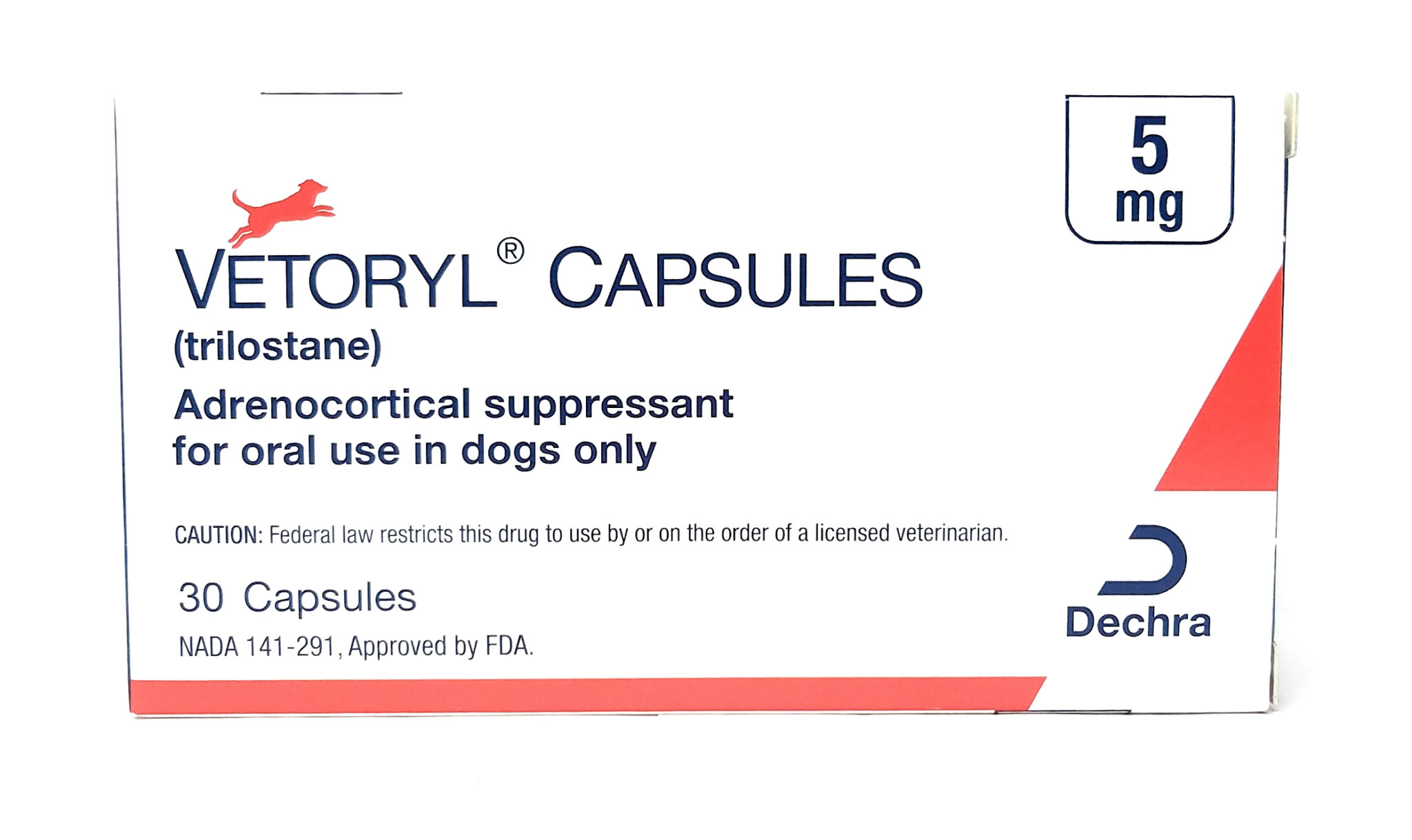 Vet Approved Rx Vetoryl 5 mg 30 count for Pets