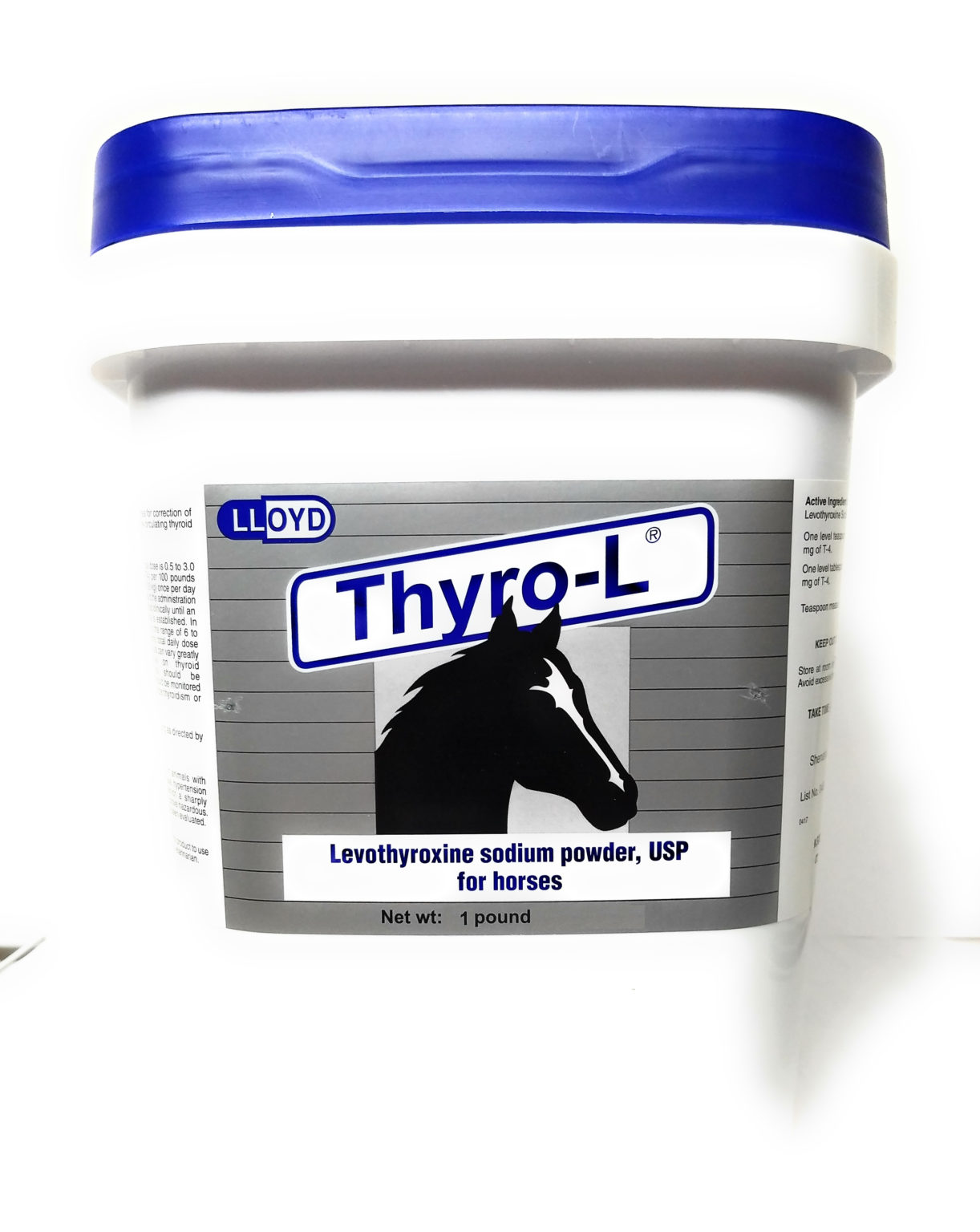 Vet Approved Rx Thyro L Powder Equine 1lb for Pets