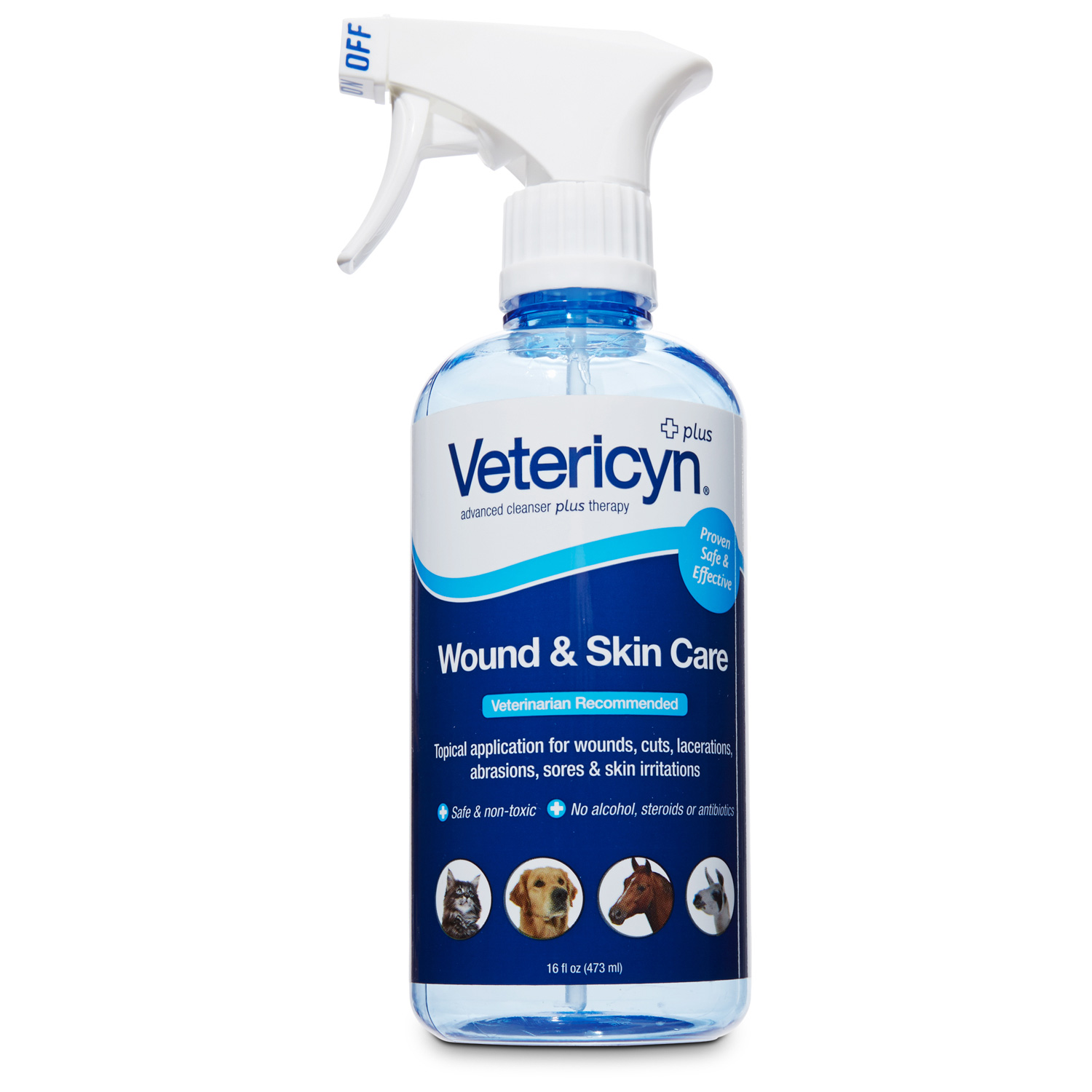 Vet Approved Rx Vetericyn Wound and Infection Spray Equine 16 oz
